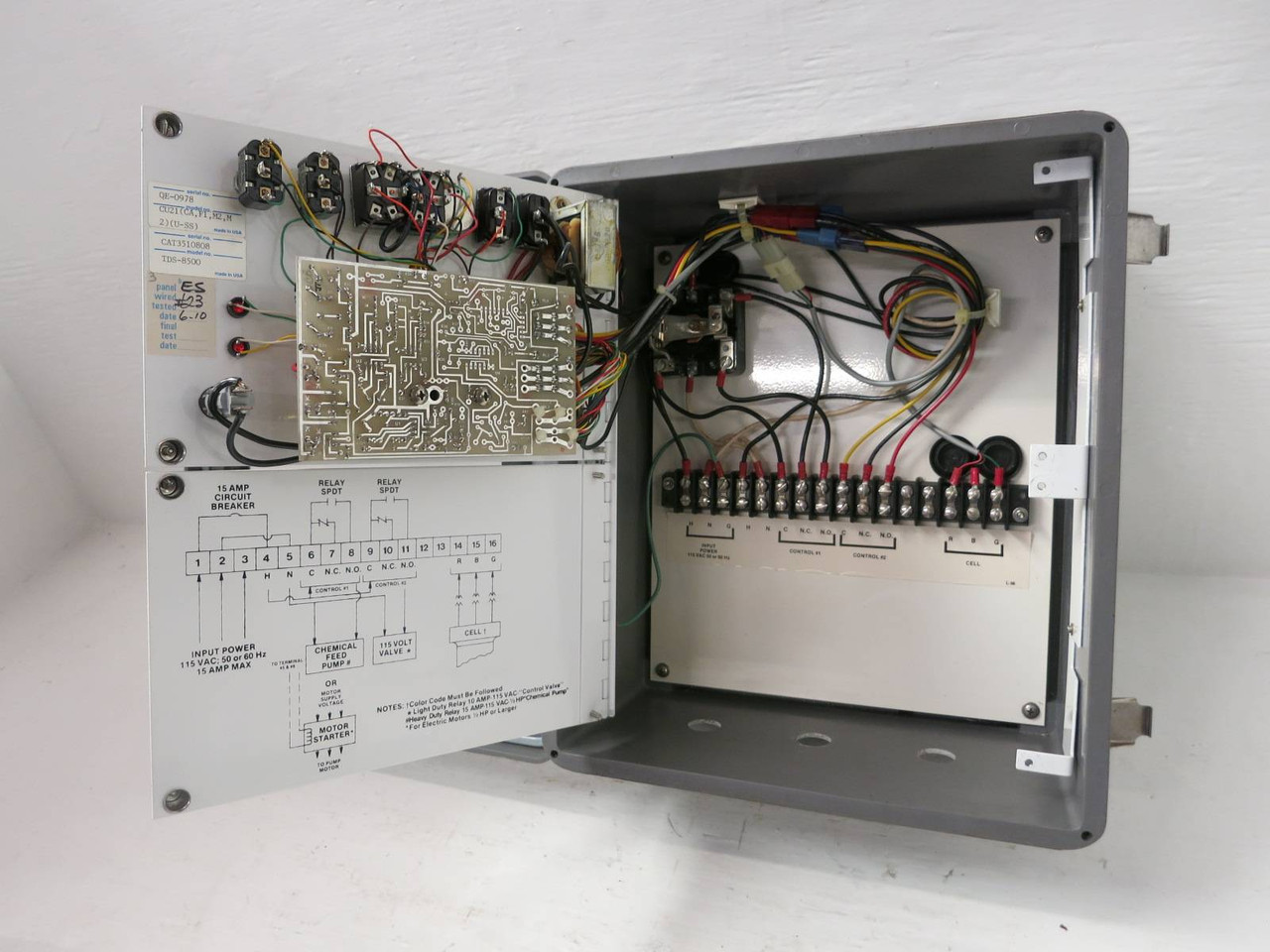 Calgon TDS-8500 Conductivity Controller CU21 (TK5402-R-1)