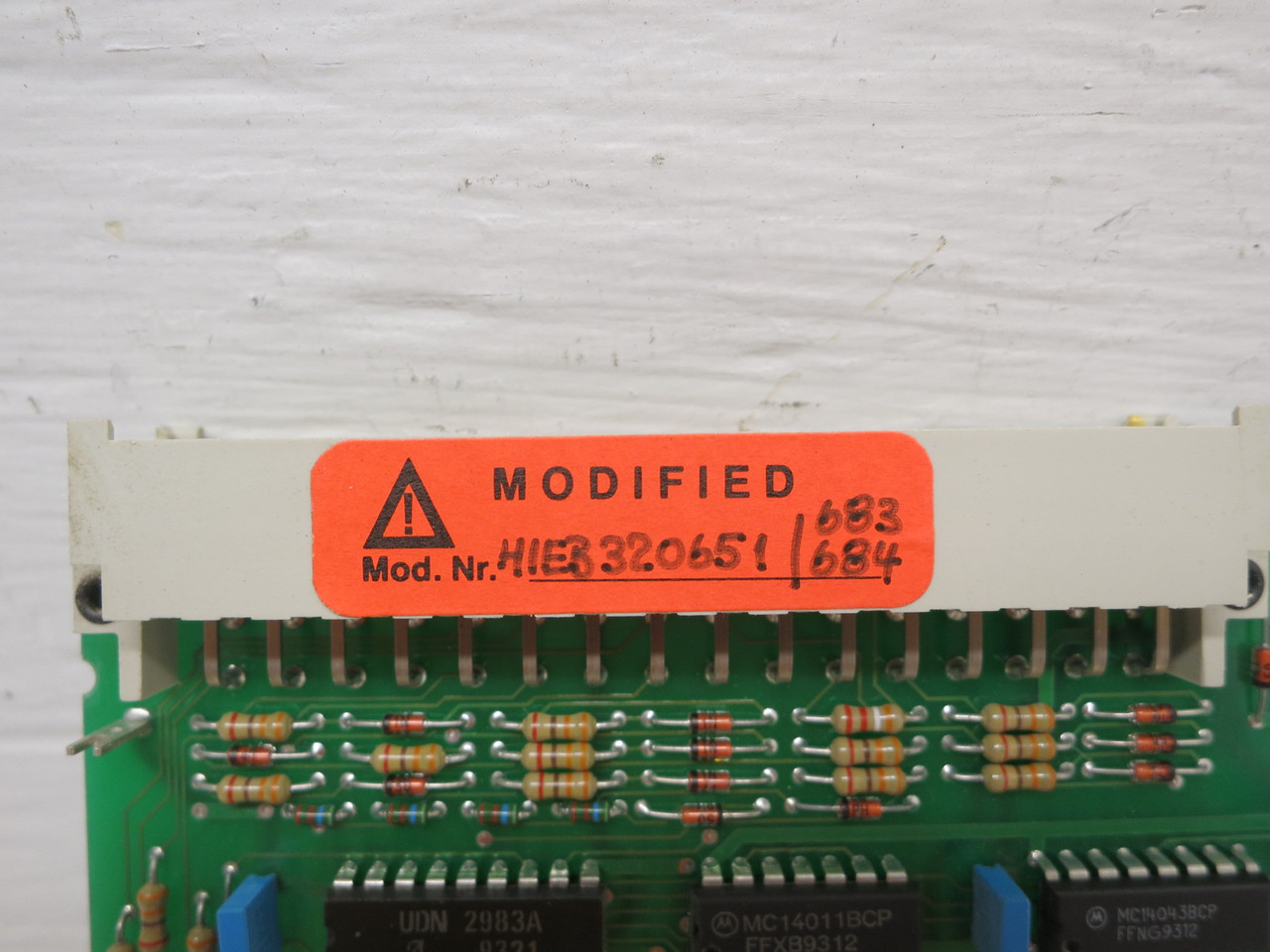 ABB CSA465AE01 HIEE400109R1 Unitrol Excitation PLC Board Modified HIEB320651 BBC (DW8860-4)