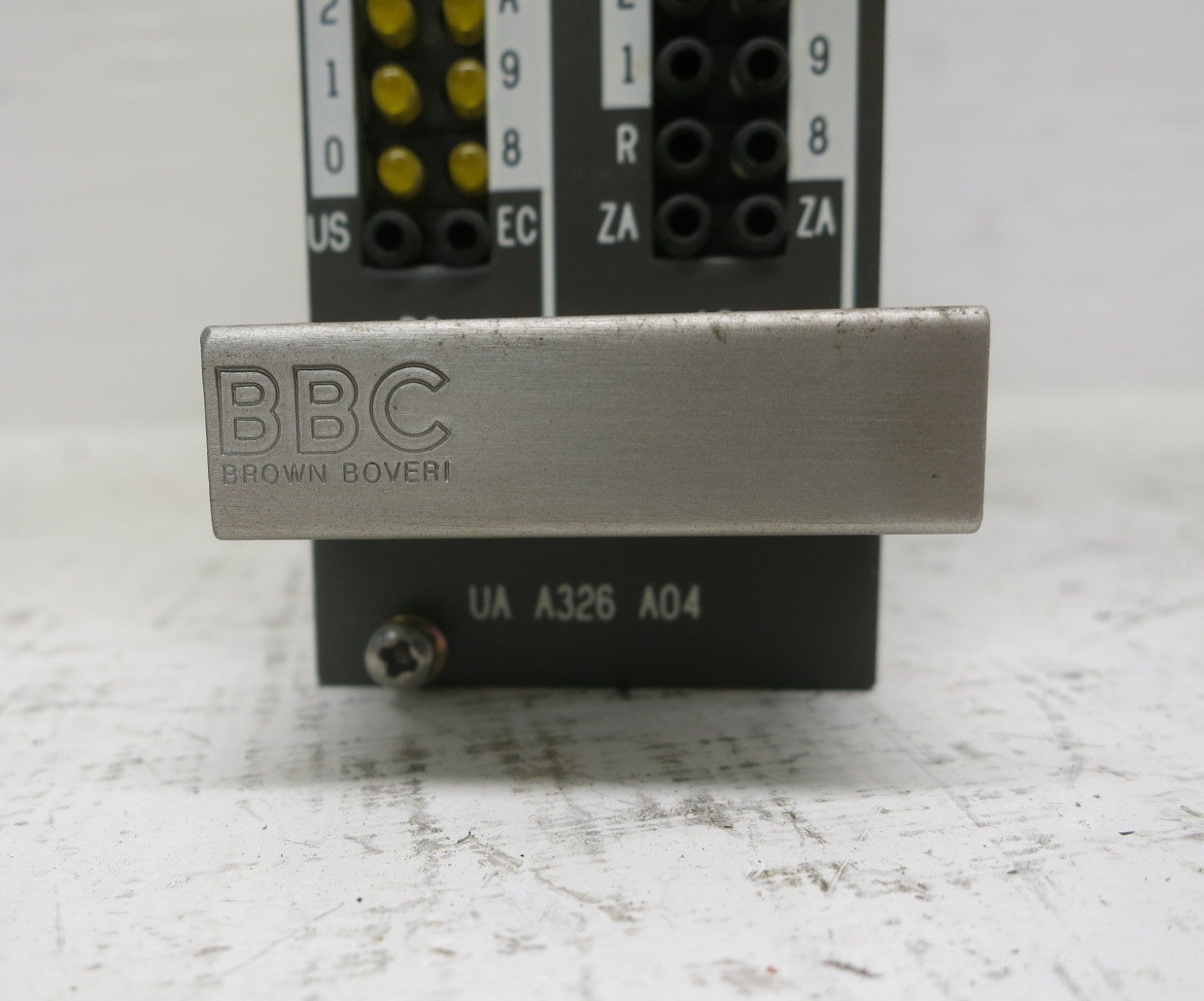 BBC UAA326A04 HIEE300024R4 Unitrol Excitation PLC Board UA-A326-A04 HIEE ABB (DW8854-4)