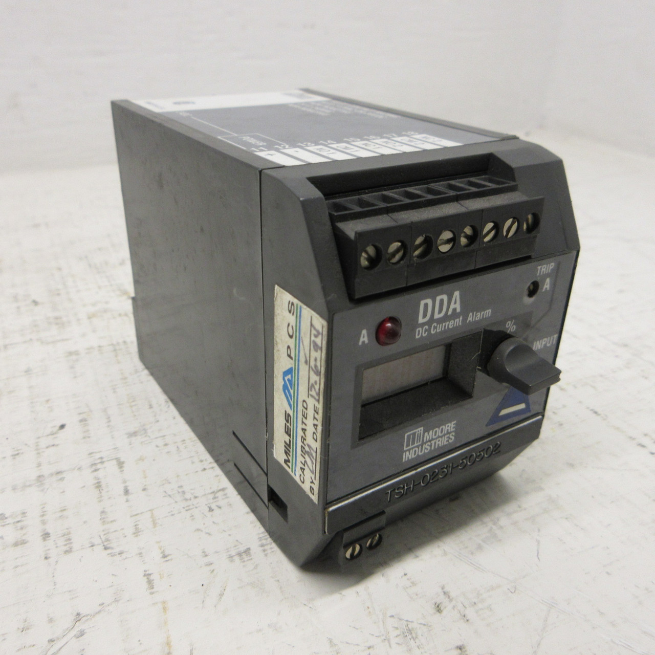 Image of Moore Industries DDA/4-20MA/SL1/24DC DC Current Alarm DDA DIN Rail Mountable