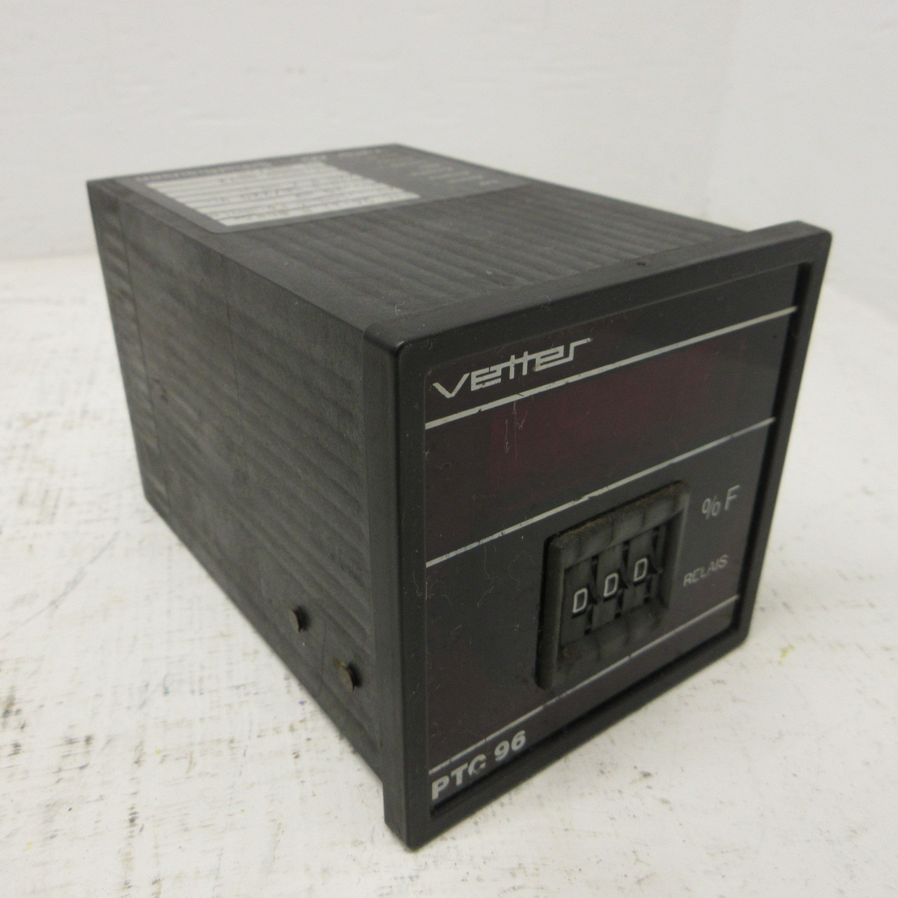 Image of Vetter AG PTC96 Temperature Controller PTC 96-11 R Digital Display 4 Digit