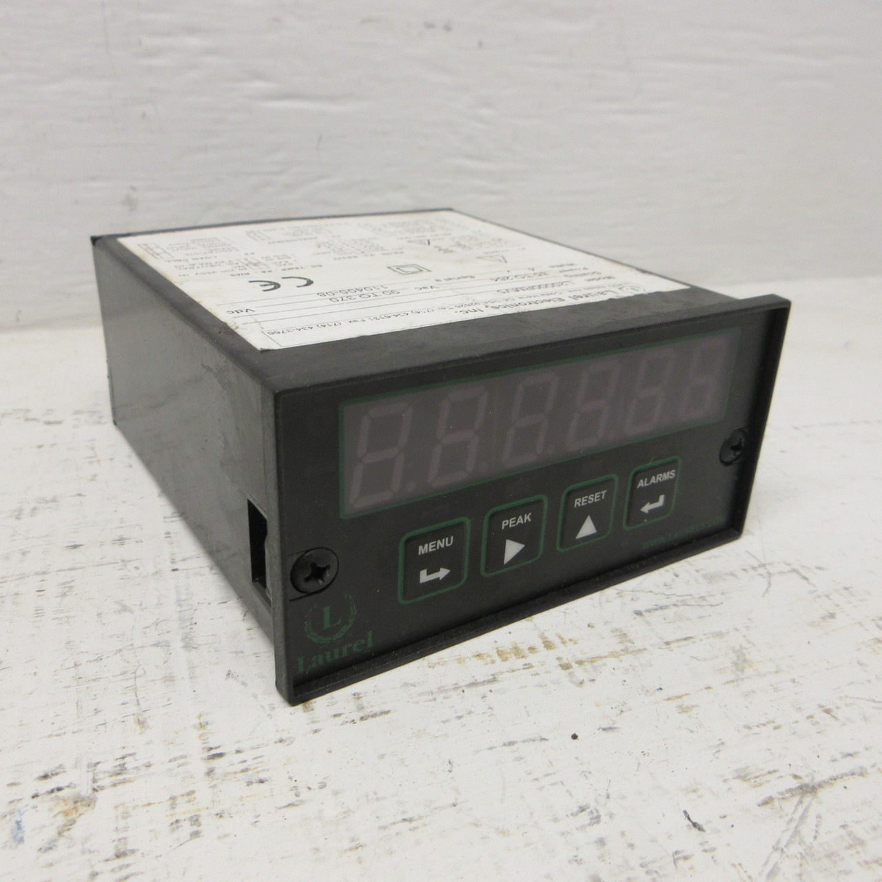 Image of Laurel Electronics L20000RMV5 AC Voltage Panel Meter Current Tester 85-264VAC