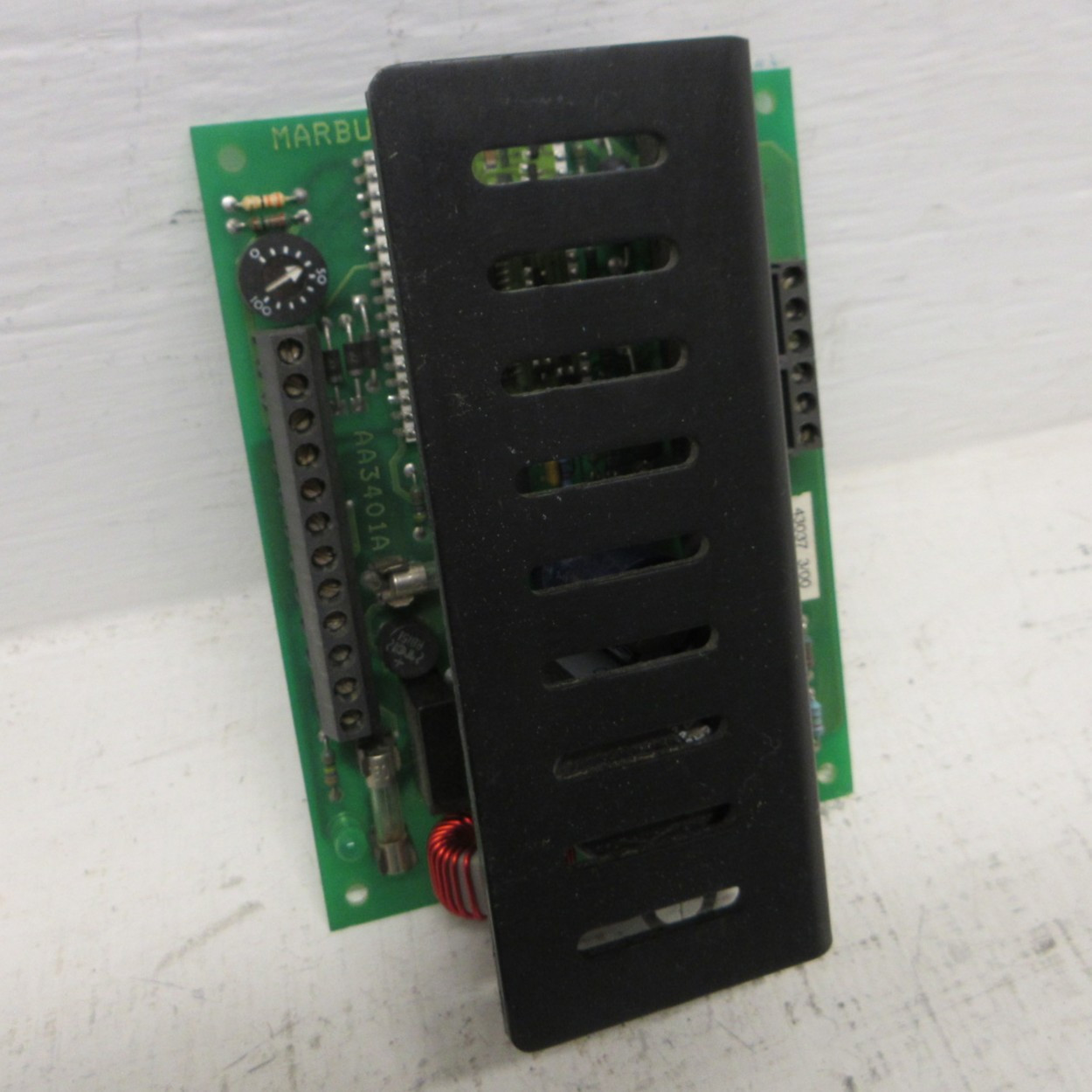 Image of Marburg AA3401A Control Board PLC Card Module 43037 3/00 A3401A