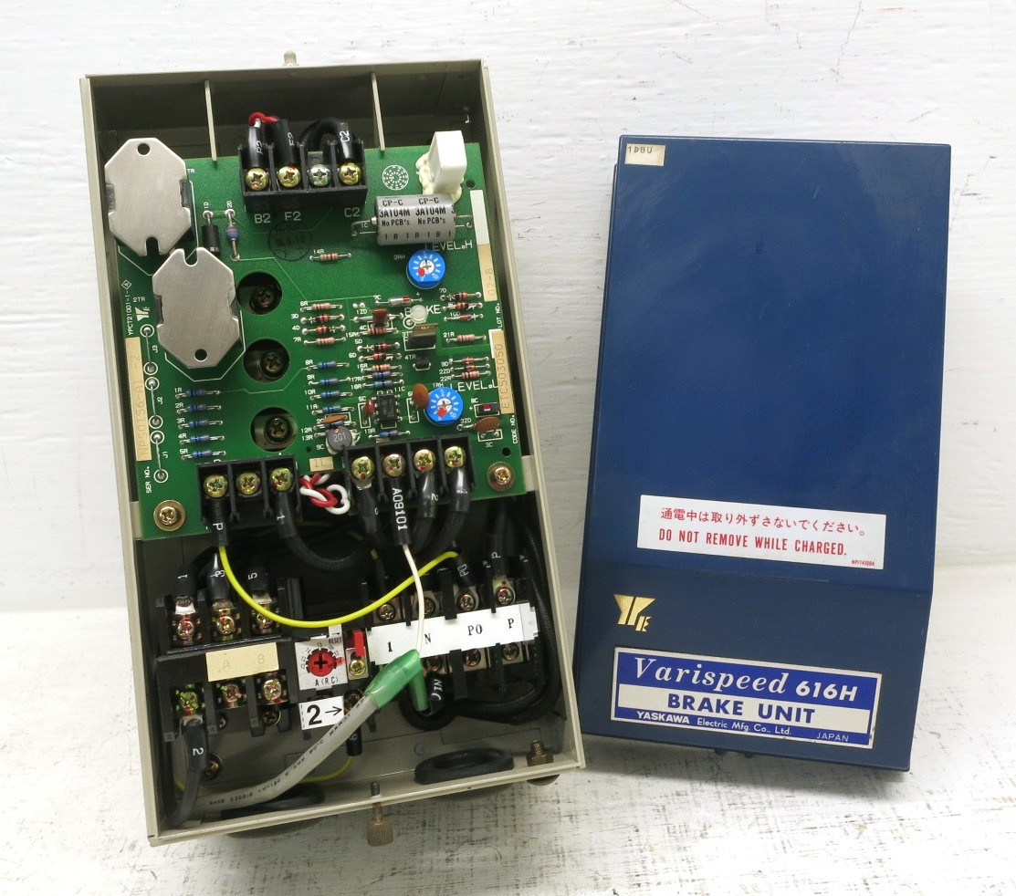 Yaskawa CDBR-22HT Brake Unit Varispeed 616H Drive Braking VFD VS-616H CDBR22HT (DW8868-22)