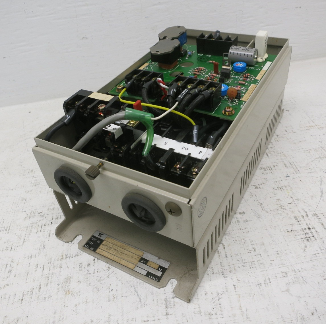 Yaskawa CDBR-22HT Brake Unit Varispeed 616H Drive Braking VFD VS-616H (No Cover) (DW8869-9)