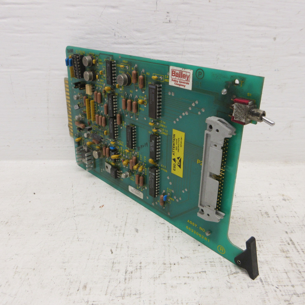 Image of Bailey 6632092R1 Option Control Board  PCB PC Board Circuit Board Card PLC