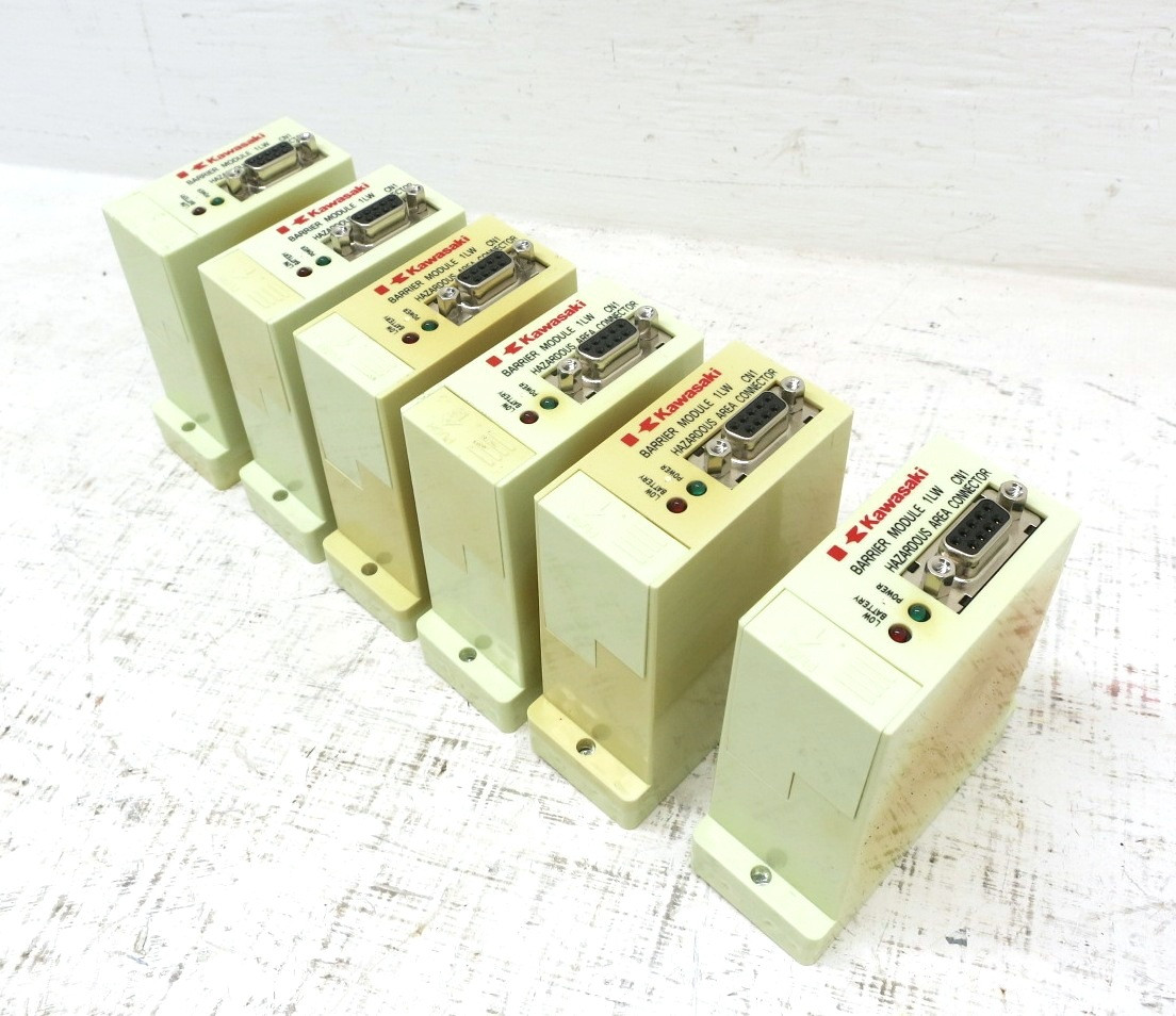 Image of Kawasaki EBM2 Barrier Module 1LW Robot Control (LOT OF 6)