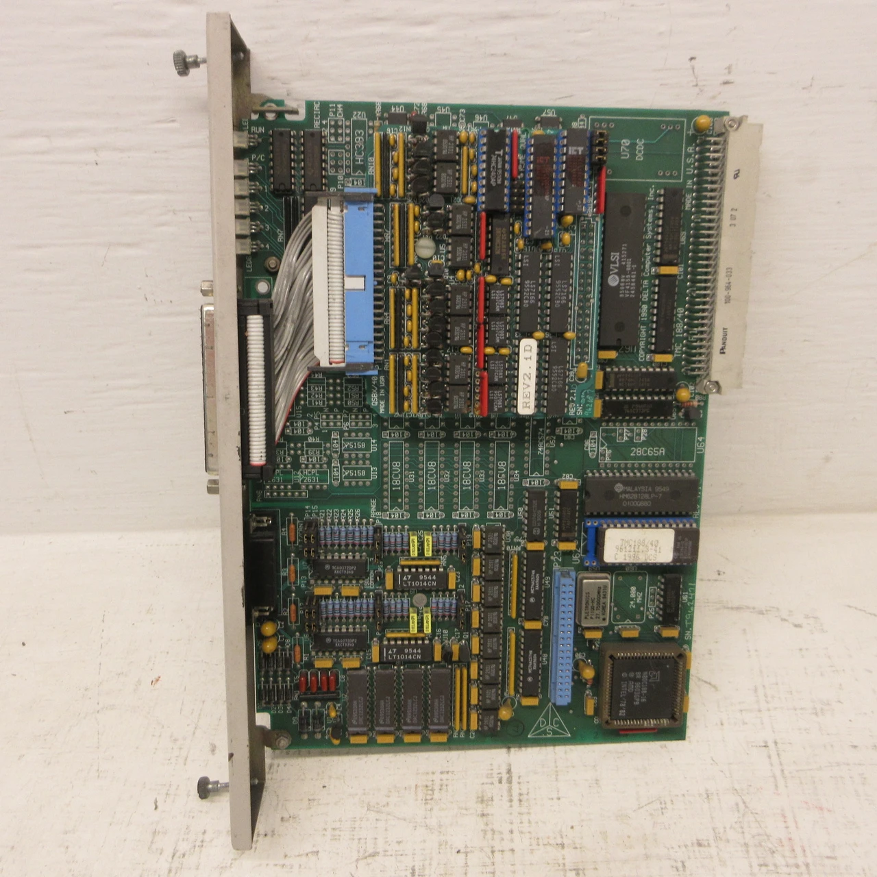 Delta Computer Systems TMC 188/40-Q Motion Controller Module Card PLC Card PCB (AH1868-1)