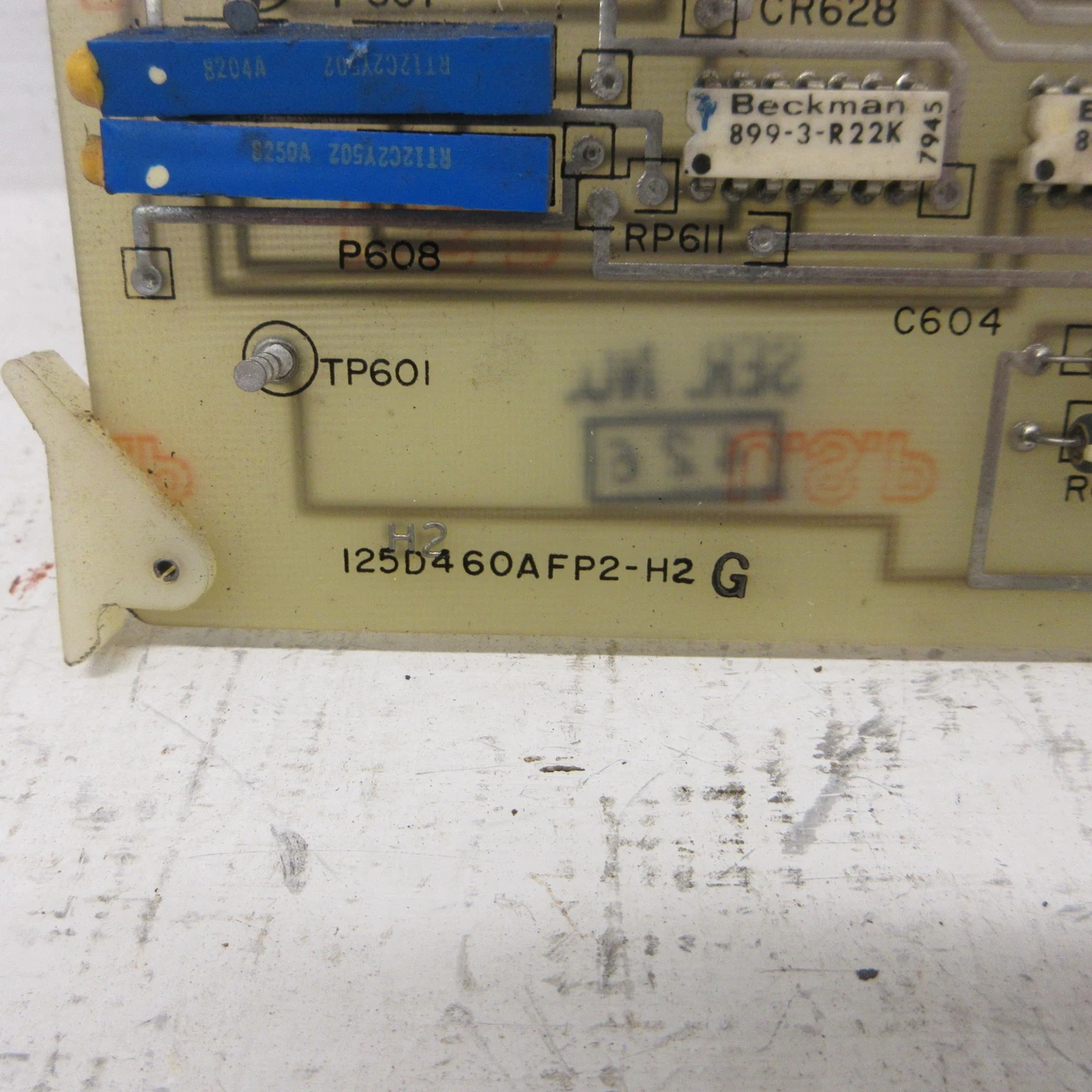 General Electric GE 125D460AFP2-H2 G POS 9 422543 PCB PC Board Circuit Card PLC (AH1869-1)