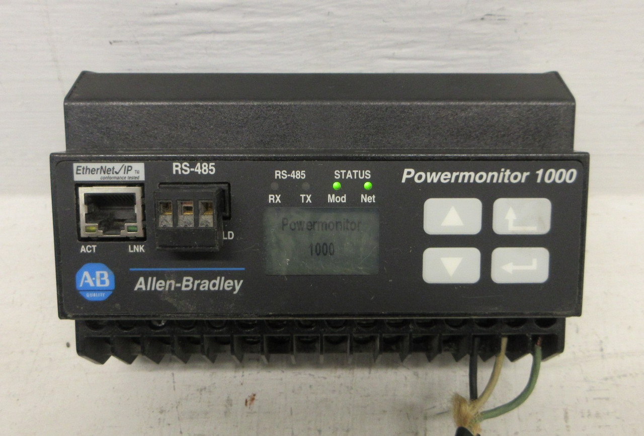 Image of Allen Bradley 1408-EM3A-ENT Ser A PowerMonitor 1000 Base FRN 1.1 120/240VAC