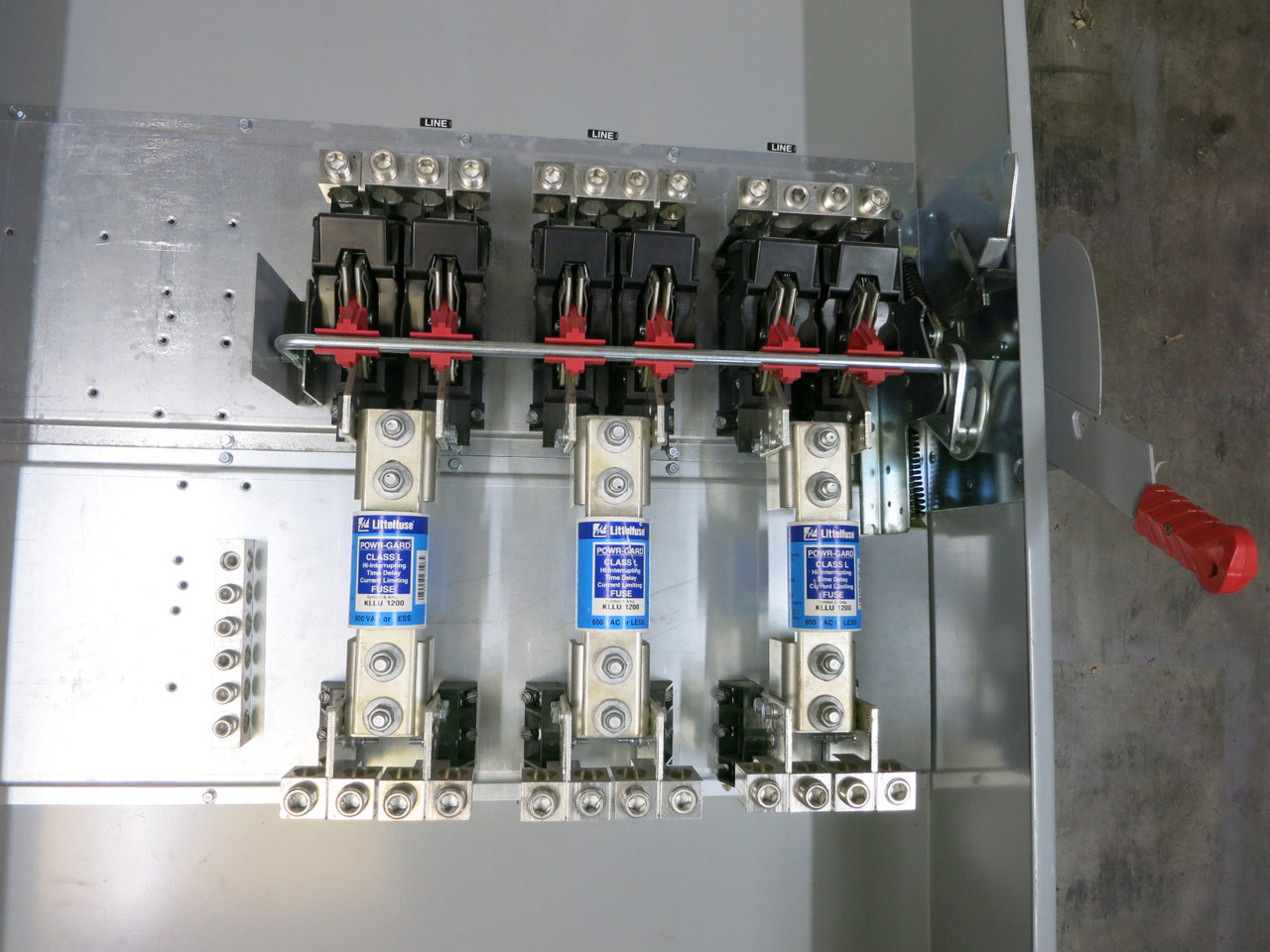 Siemens HF368 1200A 600V Fusible Safety Switch Disconnect 1200 Amp KLLU1200 (DW8876-1)