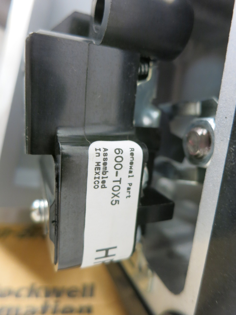 NEW Allen Bradley 600-TCX5 Ser D Manual Starting Switch 2 Pole Toggle NEMA 4 NIB (DW8885-1)
