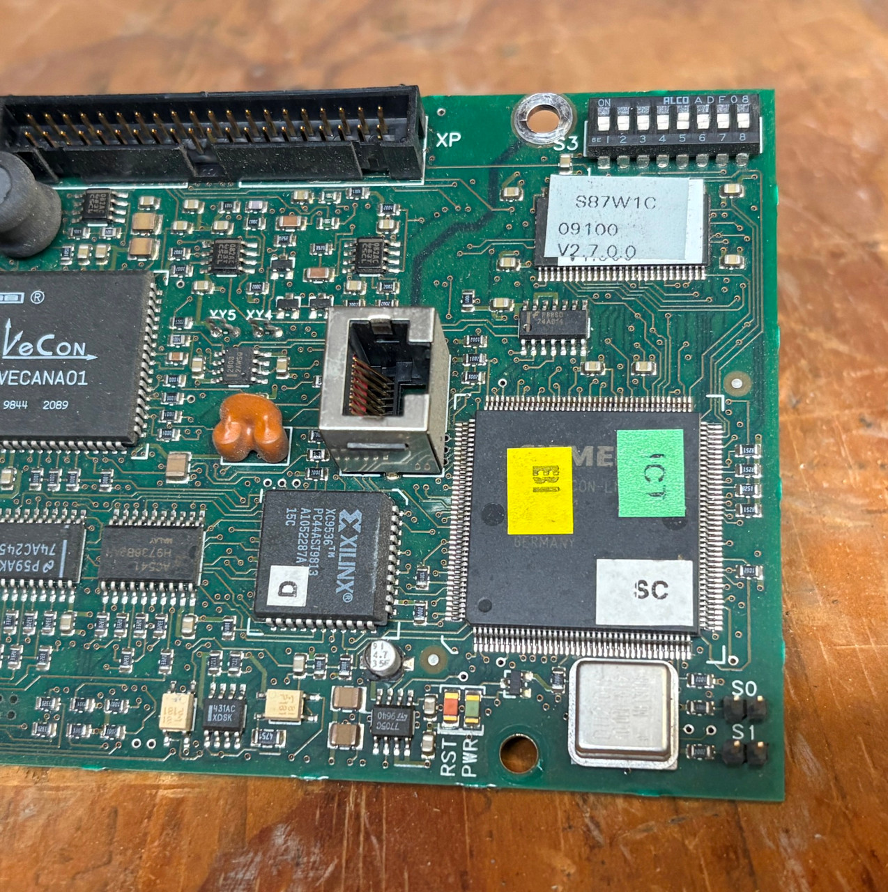 GE RV33-1-2 VS Drive Control Regulation Board AV-300i Inverter I/O Card V2.7.0.0 (EM6028-6)