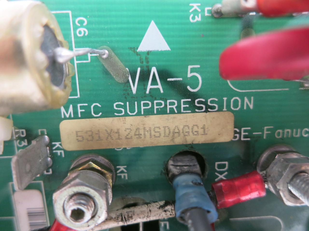 GE Fanuc 36C774345AAG01 Field Exciter Module MFC Suppression 531X124MSDAGG1 VA-5 (DW8893-1)