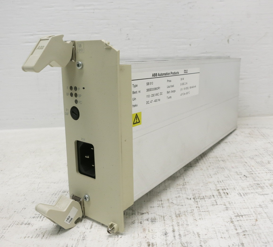 Image of ABB 3BSE000860R1 Advant 450 Backup Power Supply SB510 PR:03 3BSC980004R364 DCS