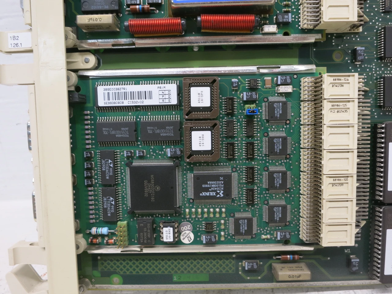 ABB 3BSE003816R1 Advant 450 Submodule Carrier SC520 PR:W w/ CS513 + CI532V02 (DW8902-1)