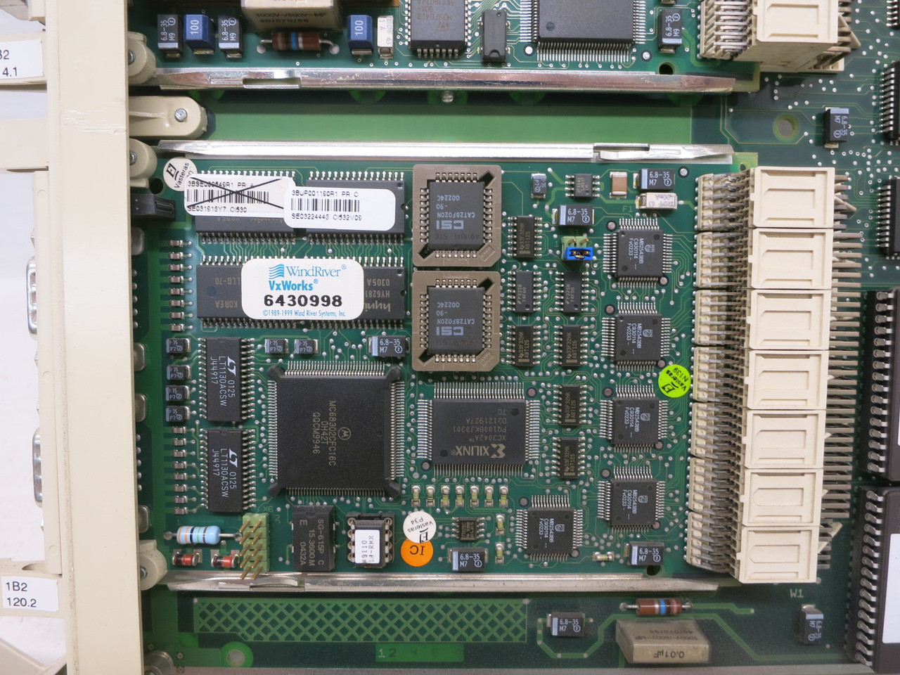 ABB 3BSE003816R1 Advant 450 Submodule Carrier SC520 PR:W w/ CI545V01 + CI532V09 (DW8901-1)