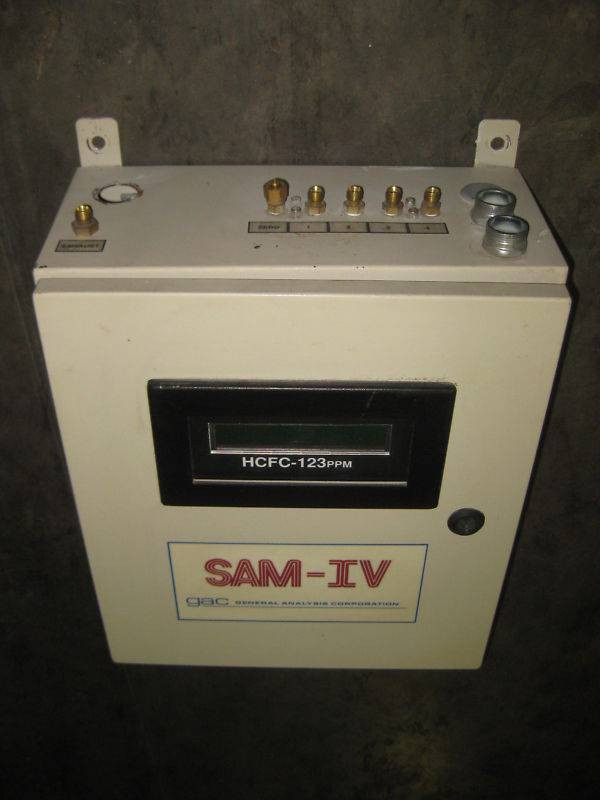 GAC SAM IV Continuous Multi Refrigerant Monitor HCFC-123PPM 03543 HCFC123PPM (EBI1659-1)