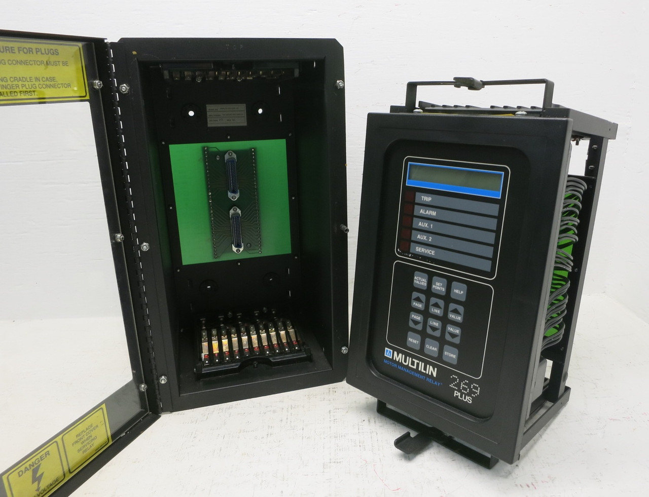 GE Multilin 269 Plus 269PLUS-D/O-100P-120 Motor Management Relay 269+ (DW8911-1)