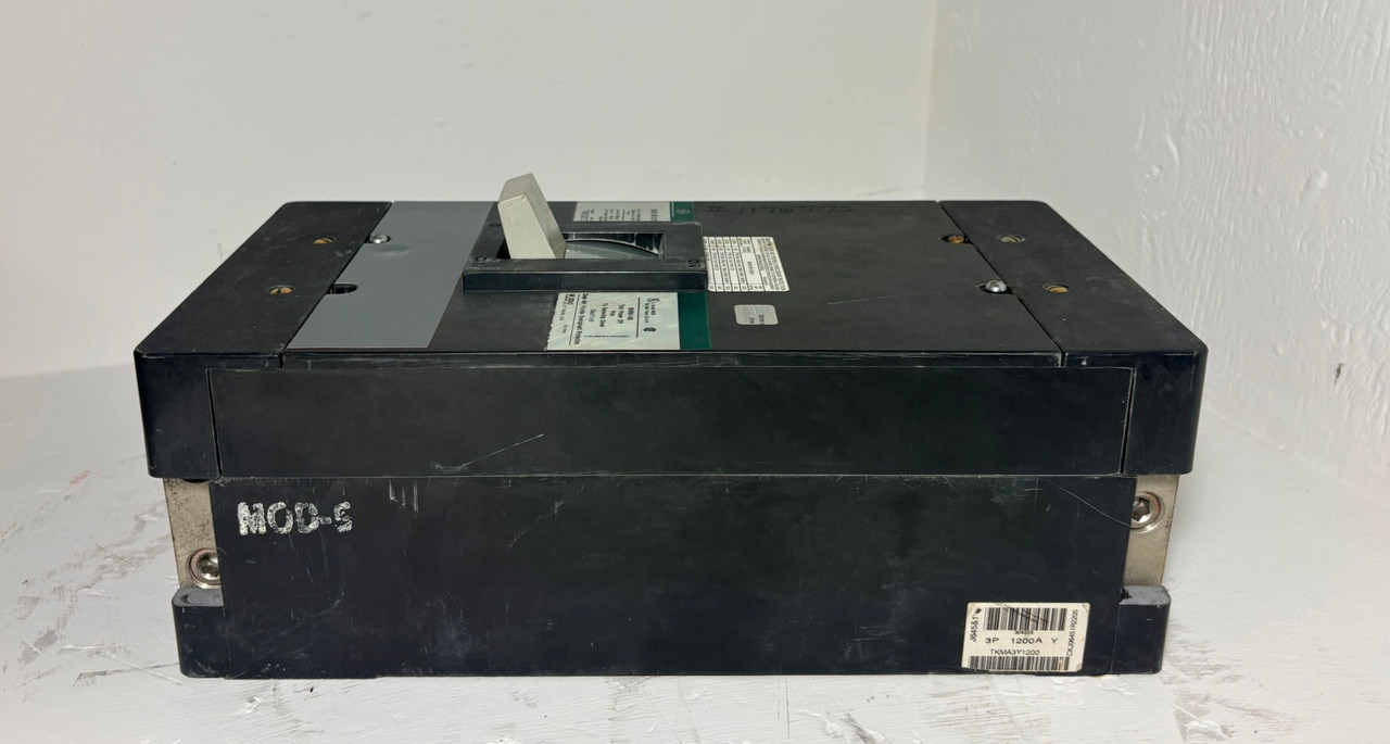 GE TKMA3Y1200 1200A Molded Case Switch Green Label 3P 1200 Amp General Electric (EM6033-1)