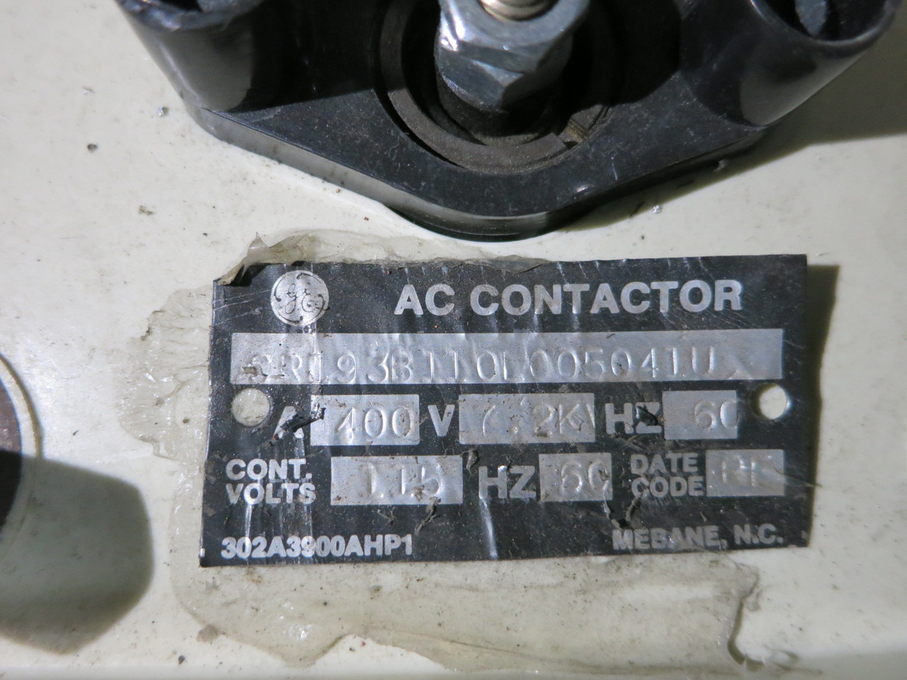GE Limitamp CR194A118A2 Motor Control Vacuum Contactor 400A 4160V 5kV CR193B (DW8922-1)