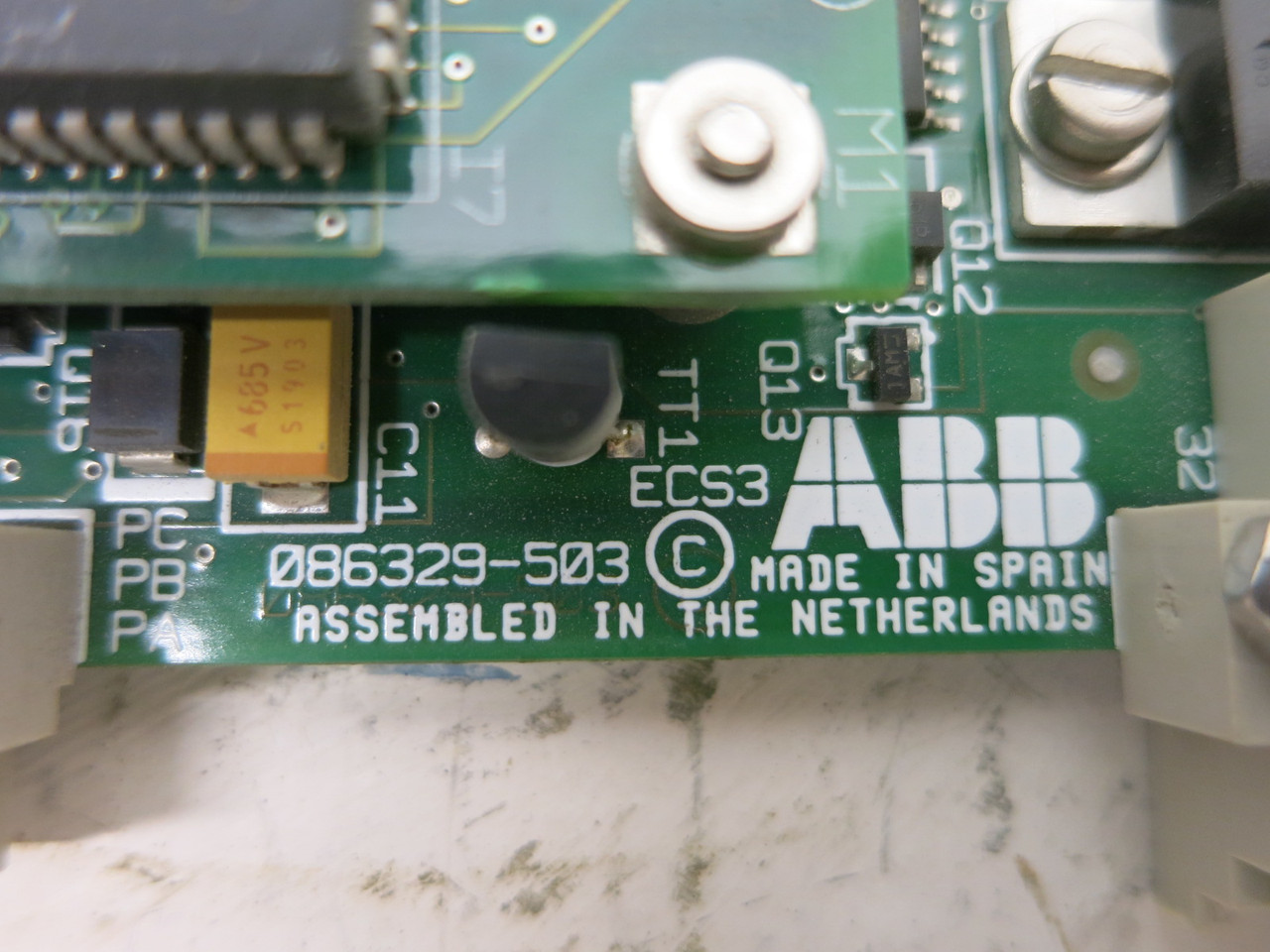 ABB ECS 086329-004 End Column Sensor Board Network Platform Scanner QCS ECS3 (DW8926-2)