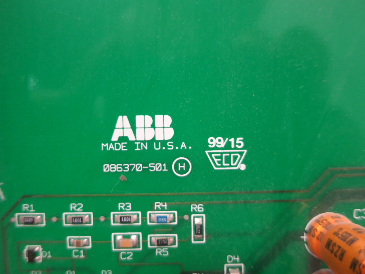 ABB ECPSR 086370-001 End Column Power Supply Regulator Network Platform Scanner (DW8928-1)