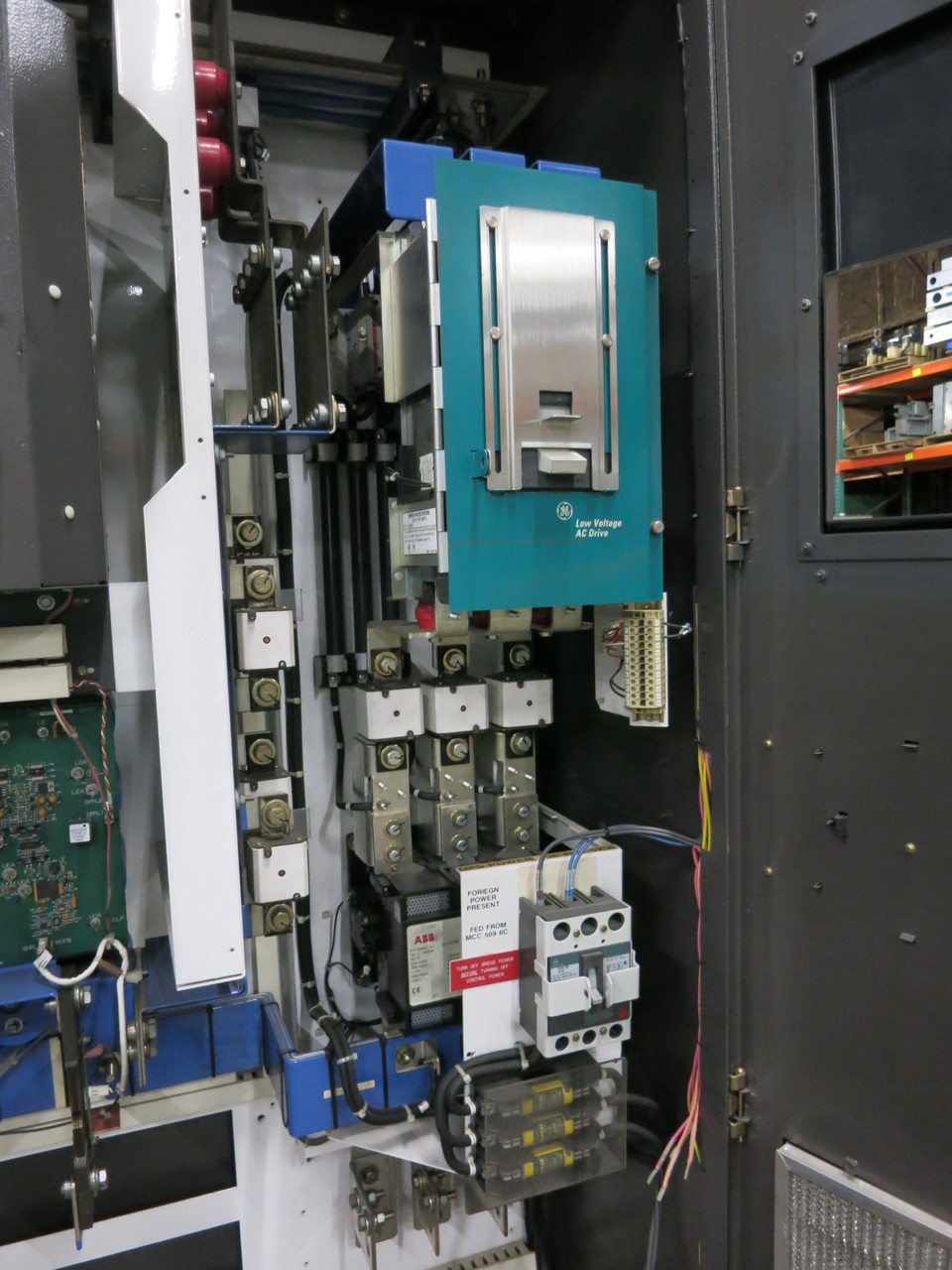 GE Innovation Series 664 kW Regenerative DC Source Drive 460V In 715V Out FLAW (DW8936-1)