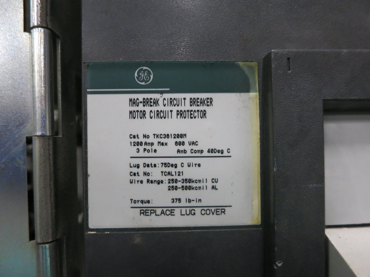 GE Innovation Series 664 kW Regenerative DC Source Drive 460V In 715V Out FLAW (DW8936-1)