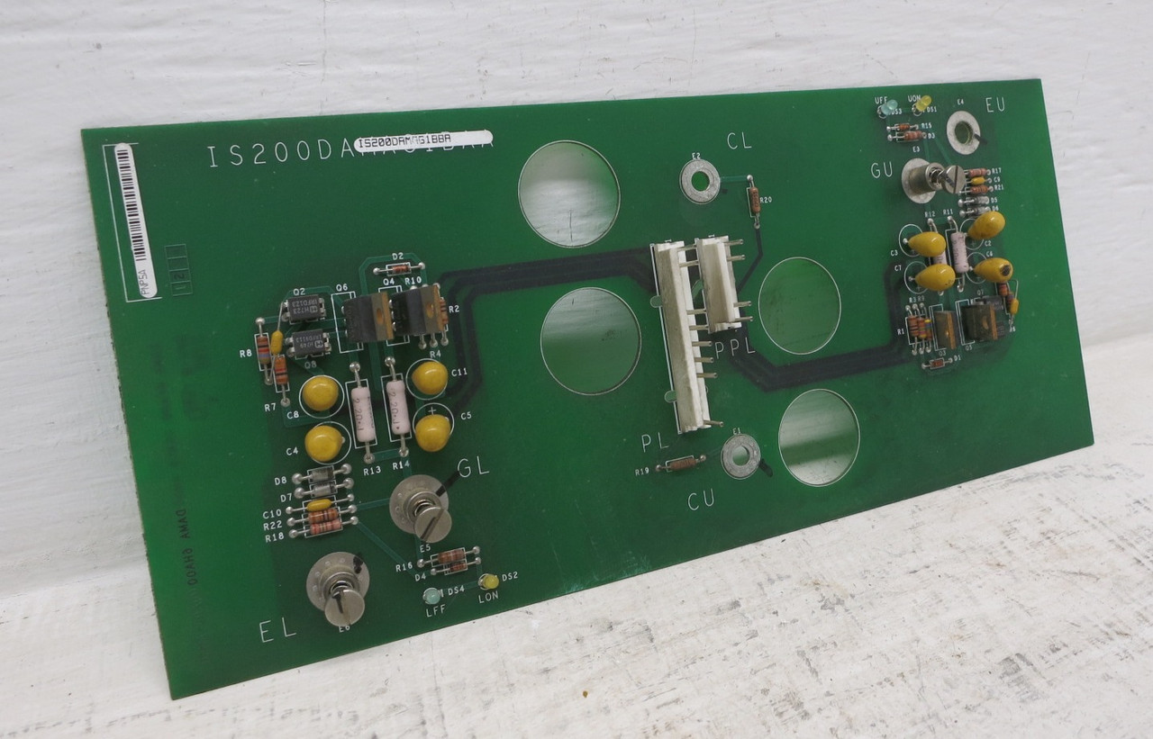 Image of GE IS200DAMAG1BBA Gate Drive Amplifier Interface Snubber PCB Mark VI Innovation