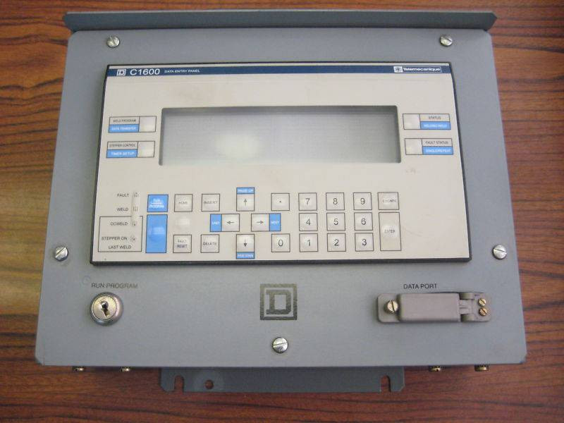 Image of Square D 52046-170-50 C1600 Data Entry Panel W81491349 CCX17 8995 1259