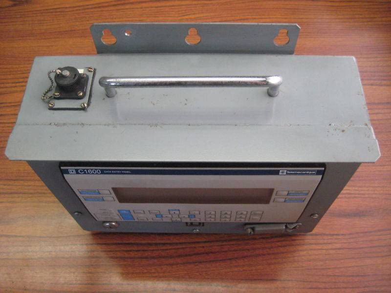 Square D 52046-170-50 C1600 Data Entry Panel W81491349 CCX17 8995 1259 (EBI4011-34)