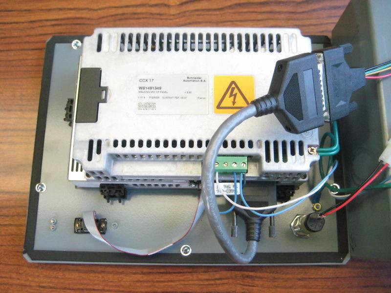 Square D 52046-170-50 C1600 Data Entry Panel W81491349 CCX17 8995 1259 (EBI4011-34)