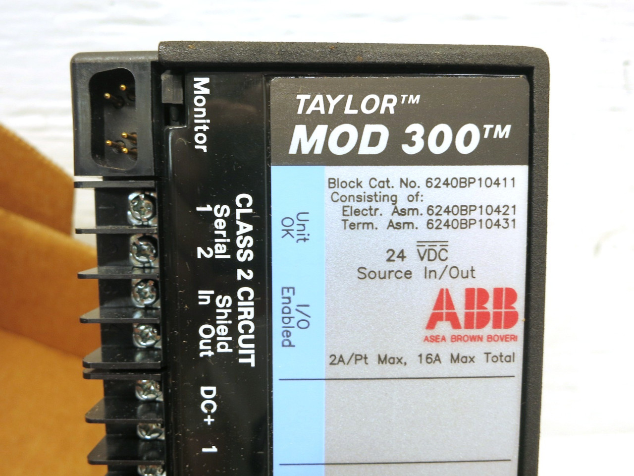 NEW Taylor ABB MOD 300 6240BP10421D-T Source I/O PLC Module 6240BP10411 SRC NIB (DW8961-5)