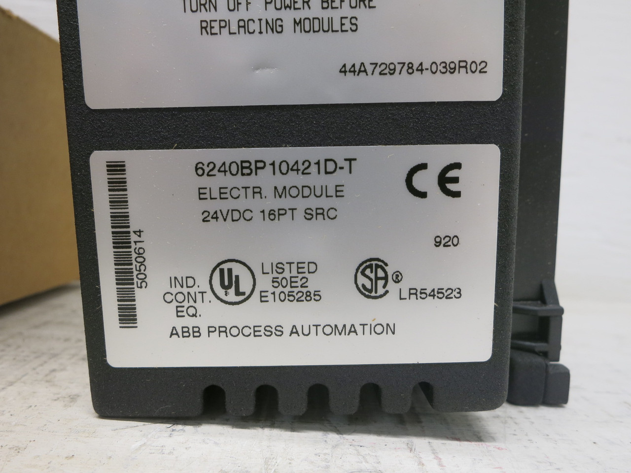 NEW Taylor ABB MOD 300 6240BP10421D-T Source I/O PLC Module 6240BP10411 SRC NIB (DW8961-5)