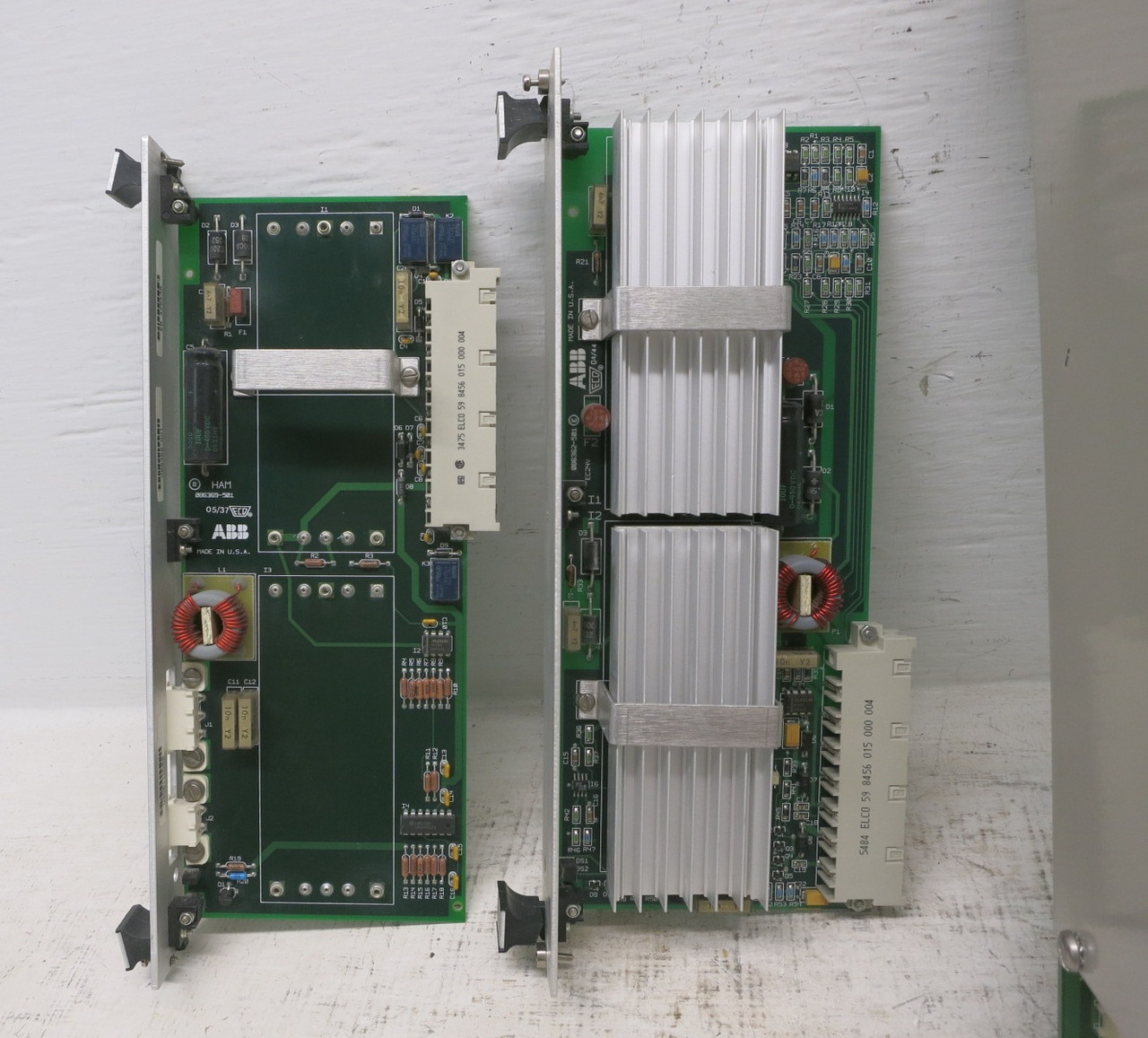 ABB 086368-002 Network Platform End Column Power Rack w ECHAM + EC24V 086369-001 (DW8960-3)