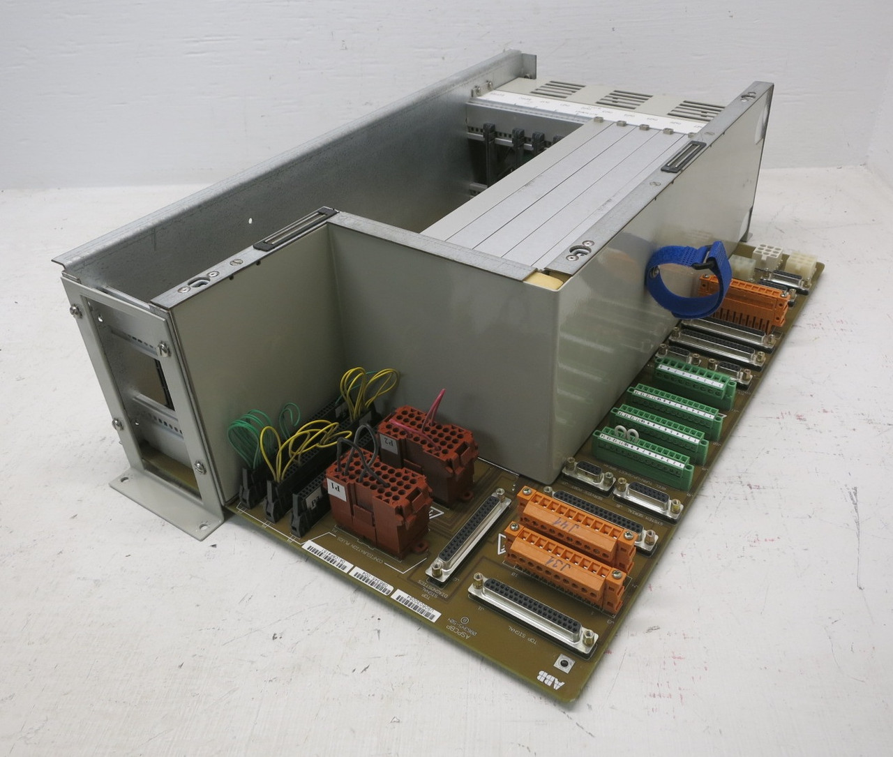 ABB ASPC Smart Platform Rack ASPCBP Backplane 086345-004 QSC AccuRay Chassis (DW8963-1)