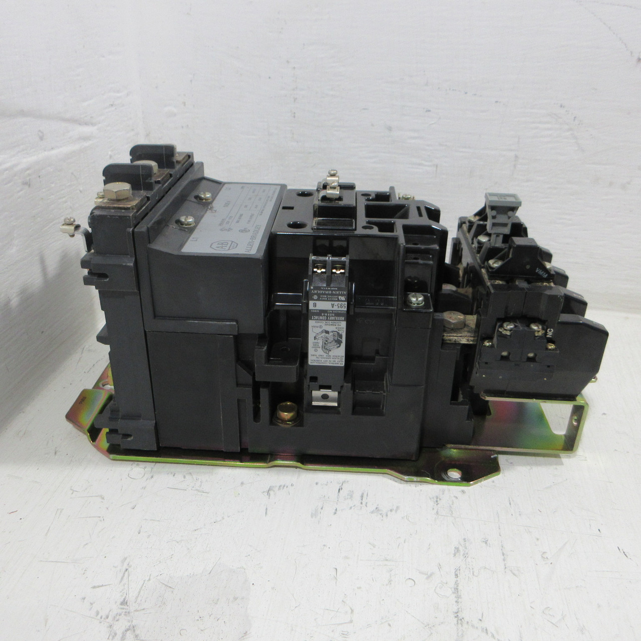 Allen Bradley 509-EOD NEMA Size 4 Starter Ser A 120V Coil CE236 100HP 509-E0D (AH1884-2)