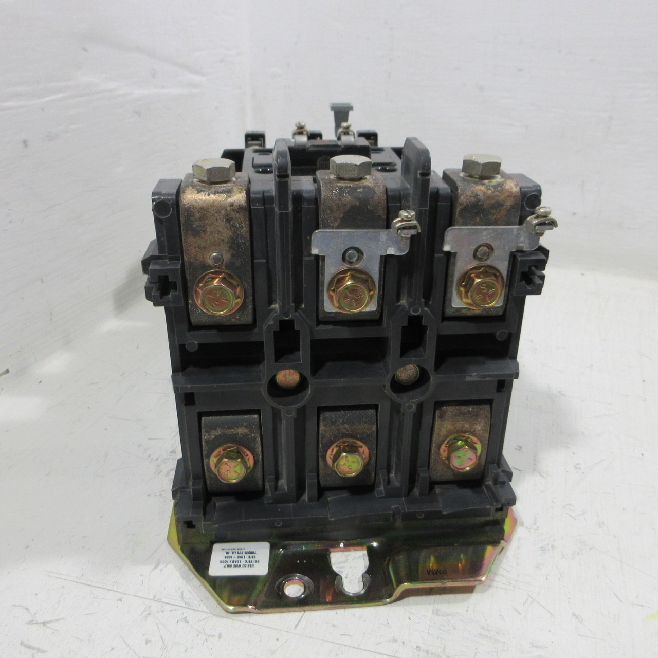 Allen Bradley 509-EOD NEMA Size 4 Starter Ser A 120V Coil CE236 100HP 509-E0D (AH1884-2)