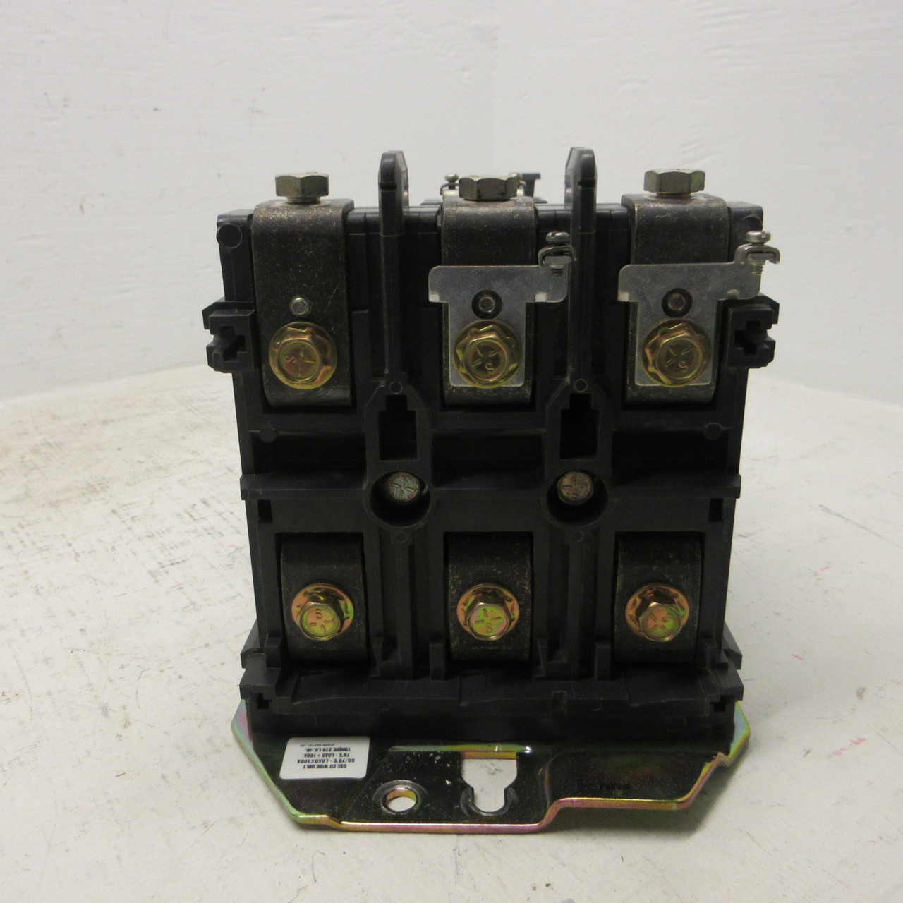 Allen Bradley 509-EOD NEMA Size 4 Starter Ser A 120V Coil CE236 100HP 509-E0D (AH1885-1)