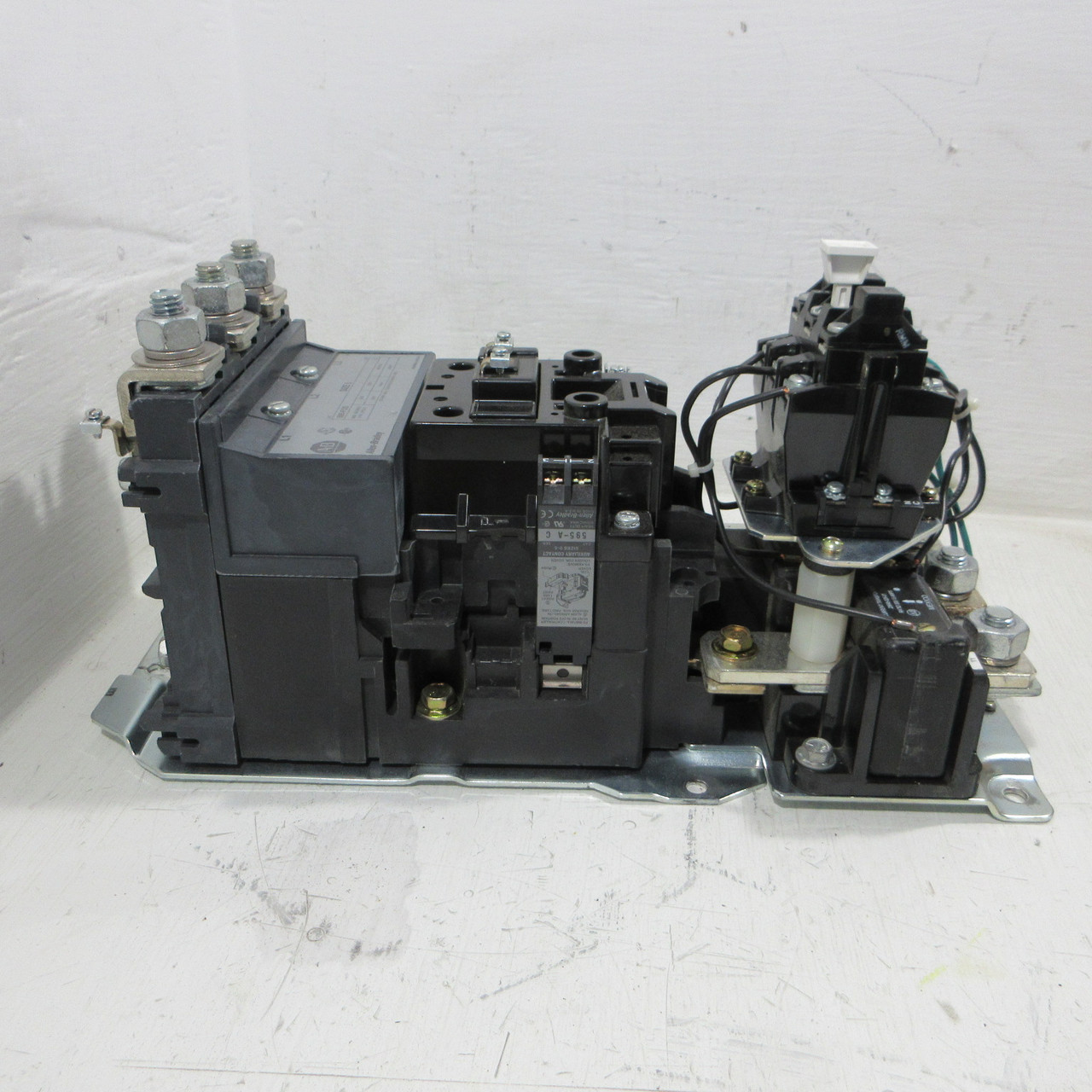 Allen Bradley 509-FOD NEMA Size 5 Starter Ser L 120V Coil AF236 200HP 509-F0D (AH1883-1)