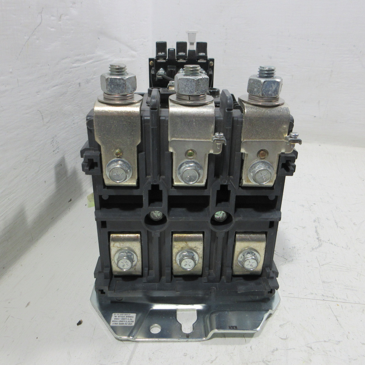 Allen Bradley 509-FOD NEMA Size 5 Starter Ser L 120V Coil AF236 200HP 509-F0D (AH1883-1)