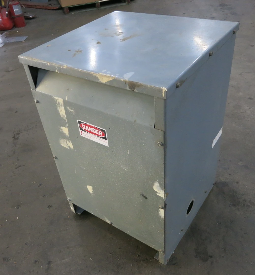 Square D 50 kVA 240 x 480 - 120/240 1PH Dry Type Transformer 50S3H Single Phase (DW8970-1)