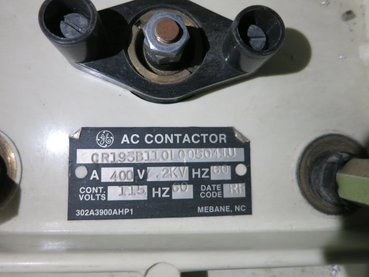 GE Limitamp CR194A148A2 Motor Control Vacuum Contactor 400A 4160V 5kV 3x CR193 (DW8975-1)