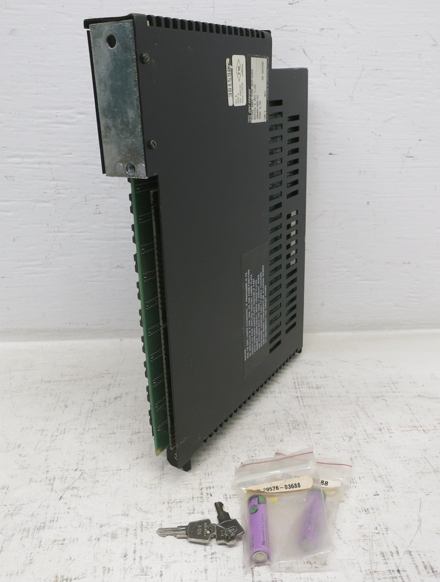 Square D 8055 SCP-655R Sy/Max 650 Processor PLC Ser B Rev 1.22 8055SCP655R CPU (DW8978-1)