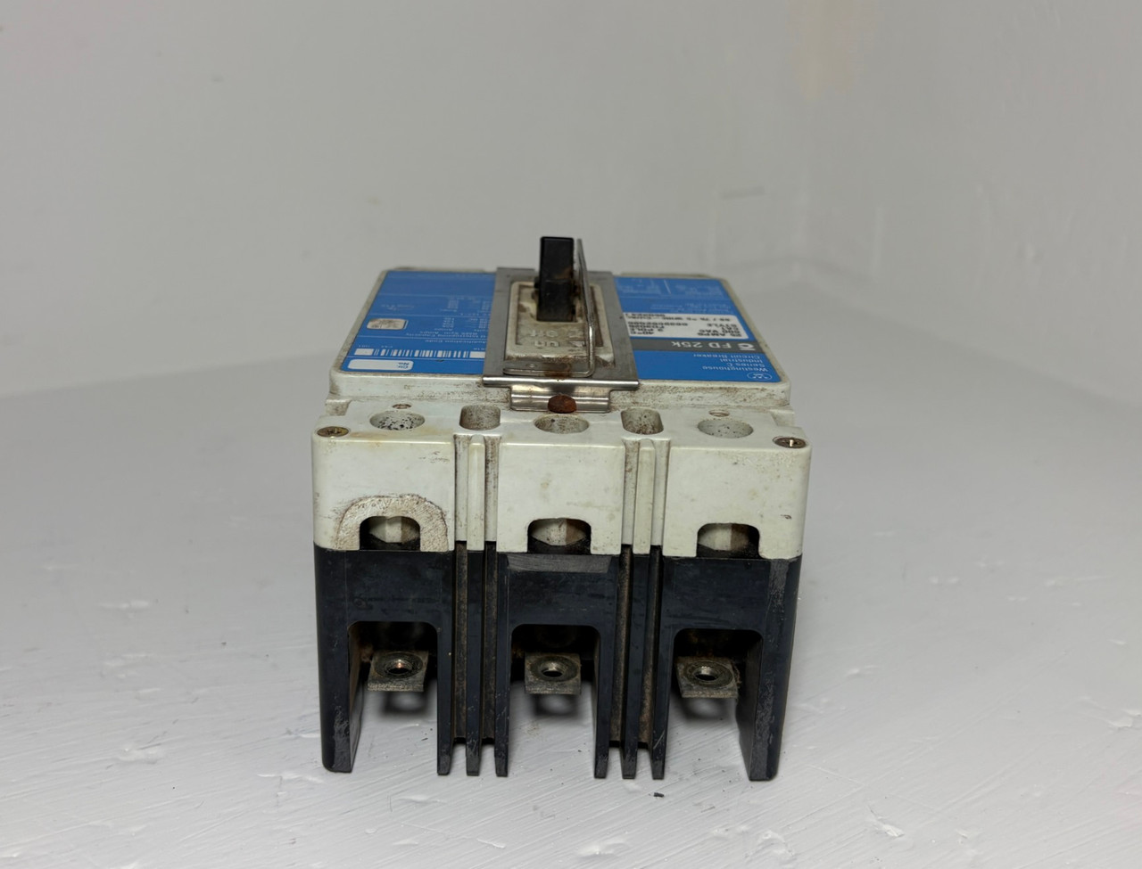 Westinghouse FD3025 25A Circuit Breaker Glossy Blue 600V FD 25k FD3025L 25 Amp (EM6061-2)