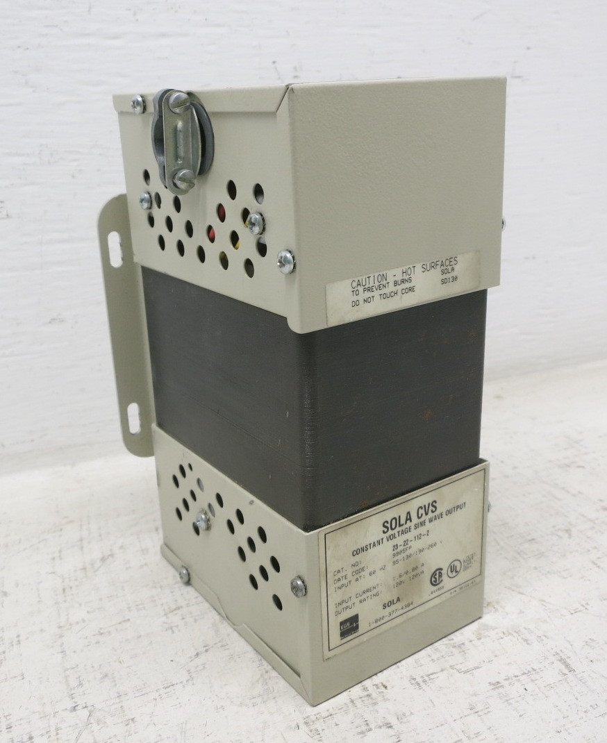 Image of SOLA CVS 23-22-112-2 120 VA Constant Voltage Power Conditioner 120/240 - 120V