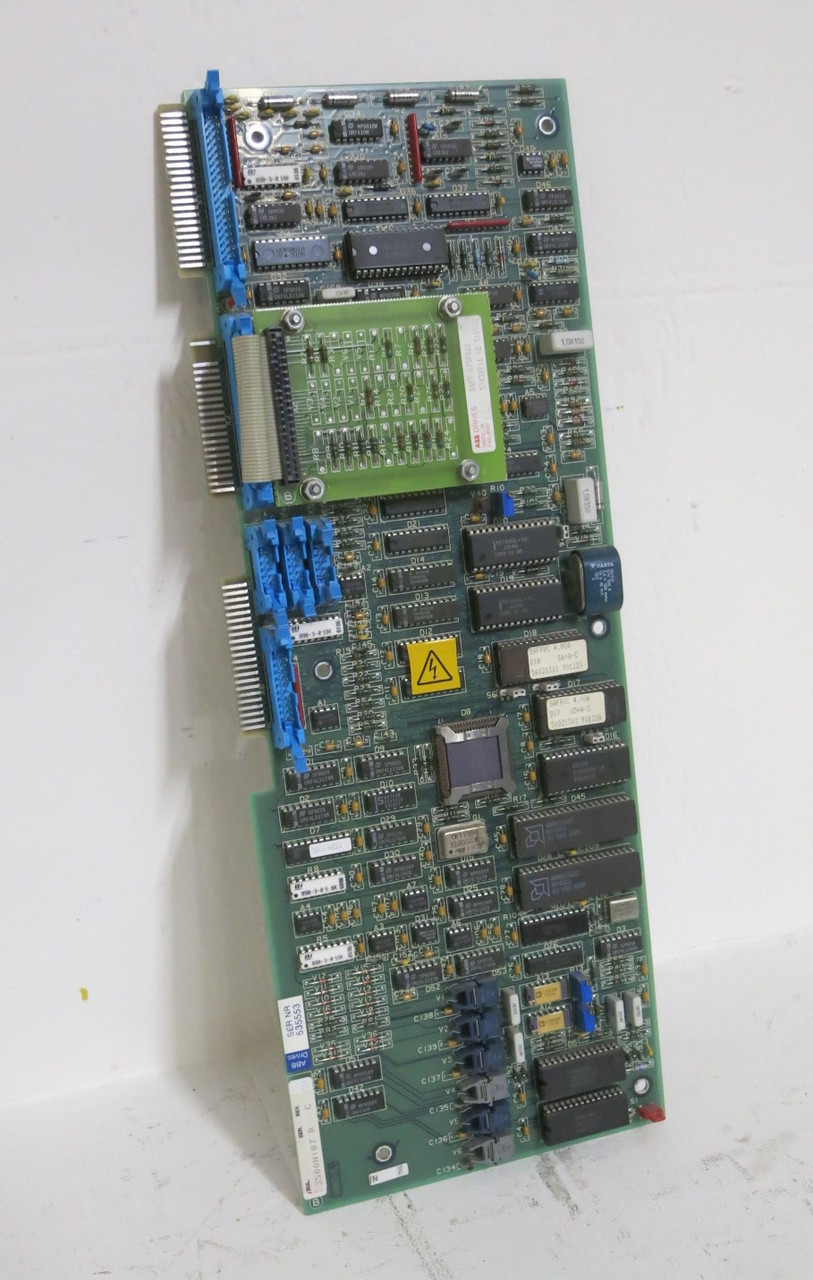 Image of ABB 3500N187 Ser B Rev C SAFT 187 VS Drive Control Board 5761688-1B VFD PCB