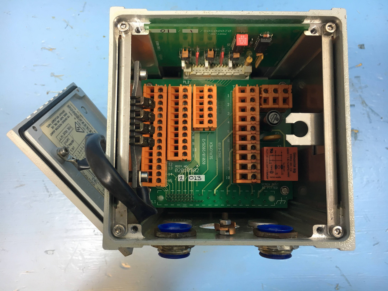 Servomex Series 2010 Controller 2500A1FM2 20 mA 115V Monitor (EBI3621-1)