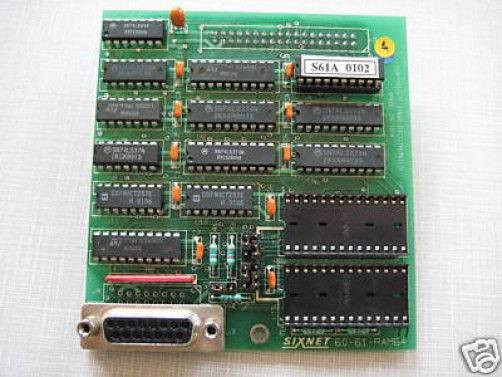 cems 2000 SIXNET 60-61-RAM64 6061-RAM64 PLC Board Module (EBI0626-9)